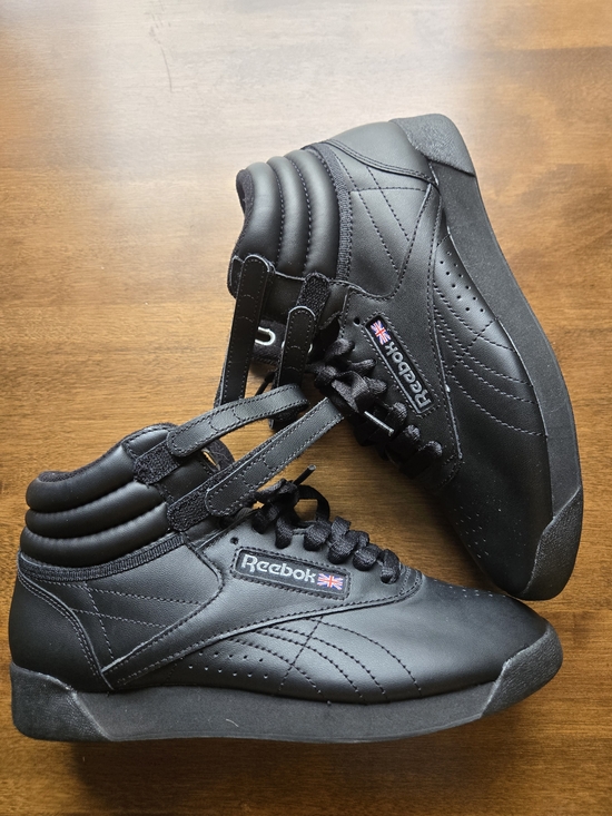 Reebok Shoes - Reebok Women's High-Top Sneakers in Black